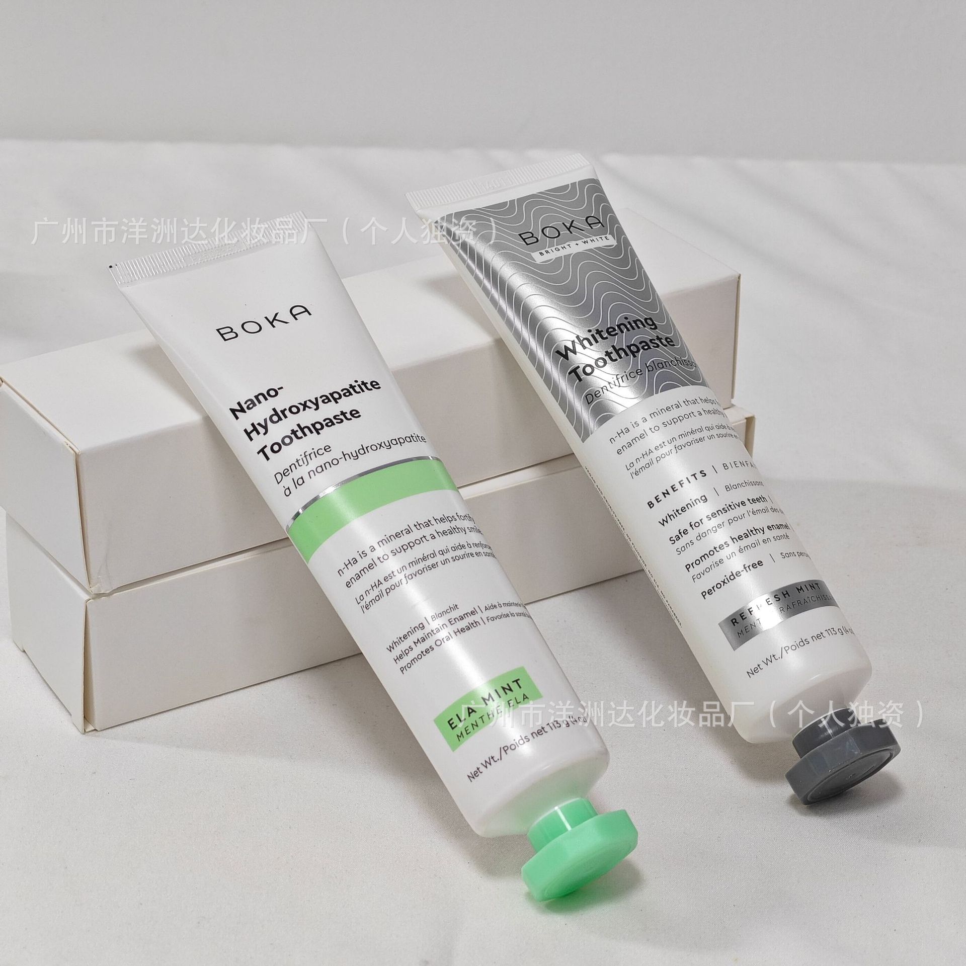Remineralizing Toothpaste - Pasta de Dente BOKA Sem Fluoreto,