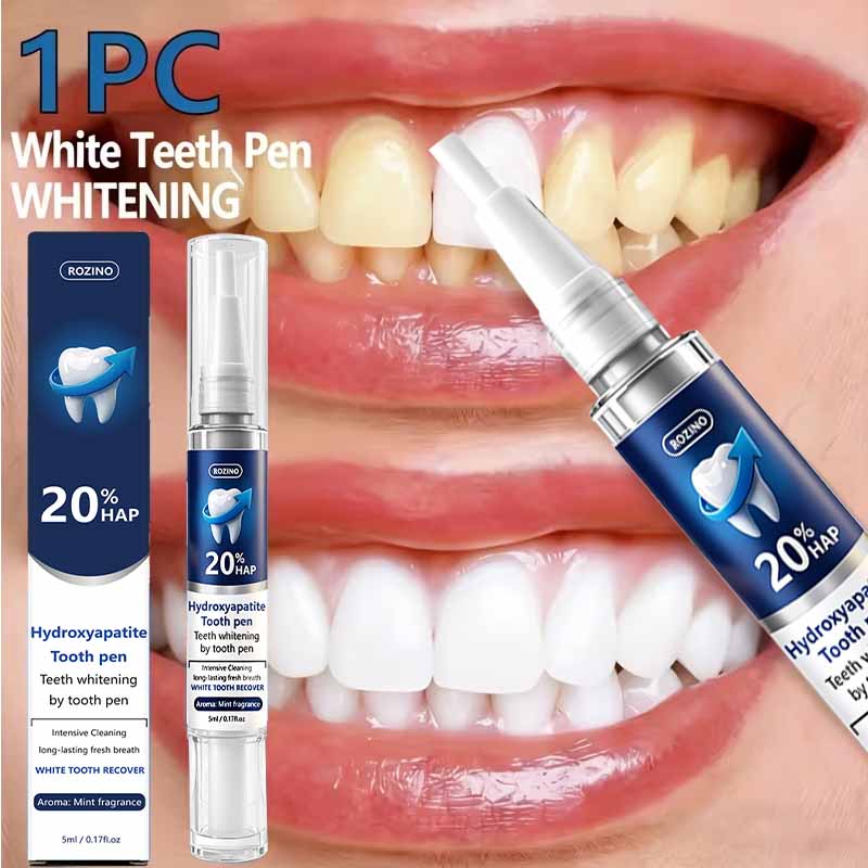 Teeth Whitening Gel Pen - Caneta Clareadora de Dentes de Ação