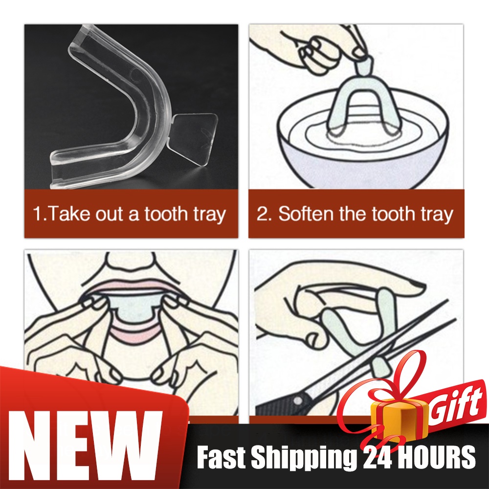 Teeth Whitening For Trays - Conjunto de 2/4 Peças de Protetores