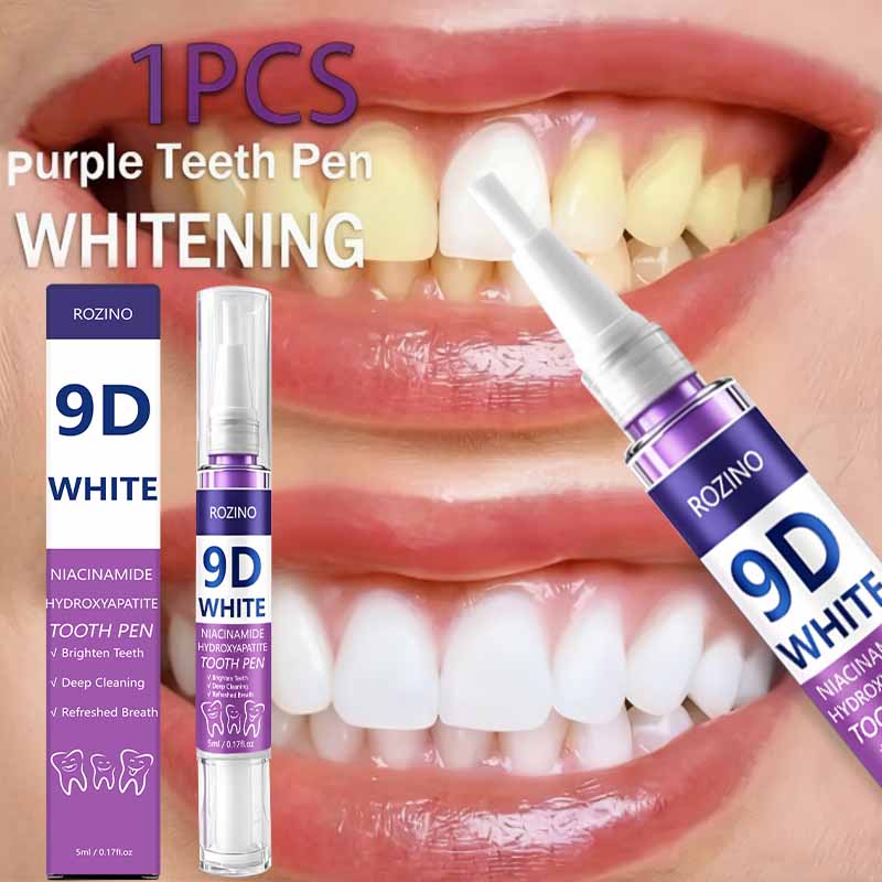 Teeth Whitening Gel Pen - Caneta Clareadora de Dentes ROZINO 9D