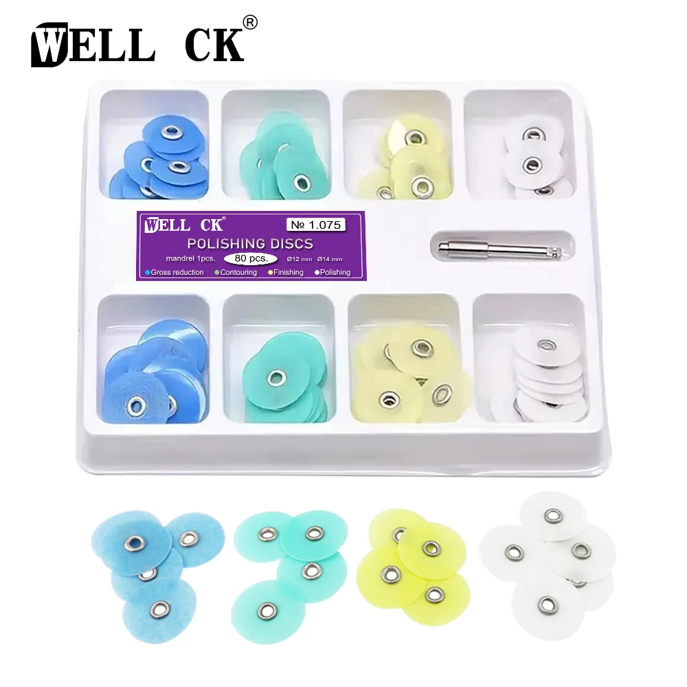 Whitening Teeth Dentist - WELLCK Discos de polimento dentário Redução
