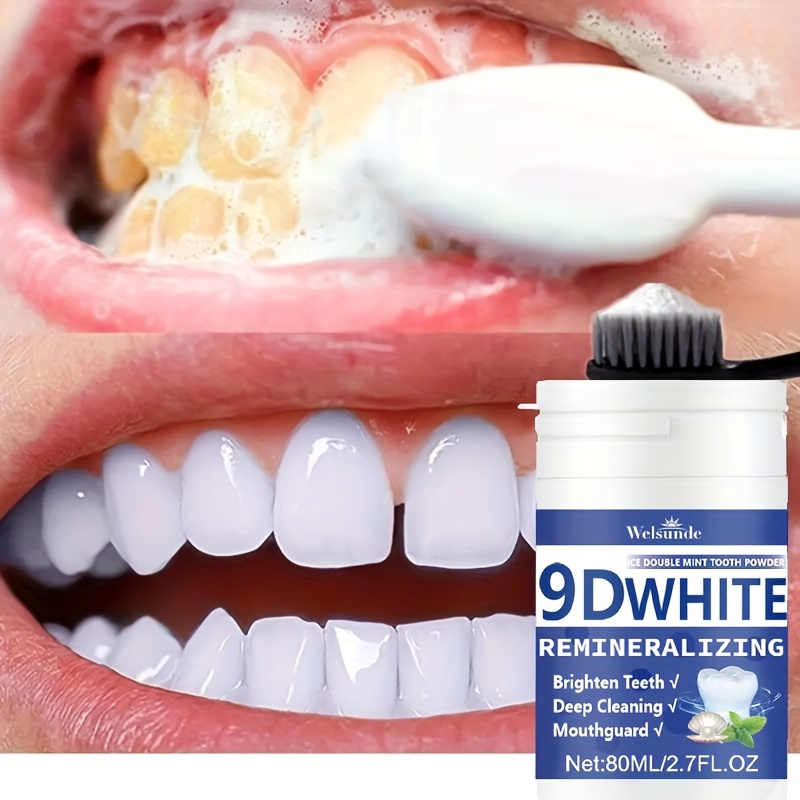 Pó de dente hidroxapatite remo - Teeth Whitening Remedies avaliação e preço