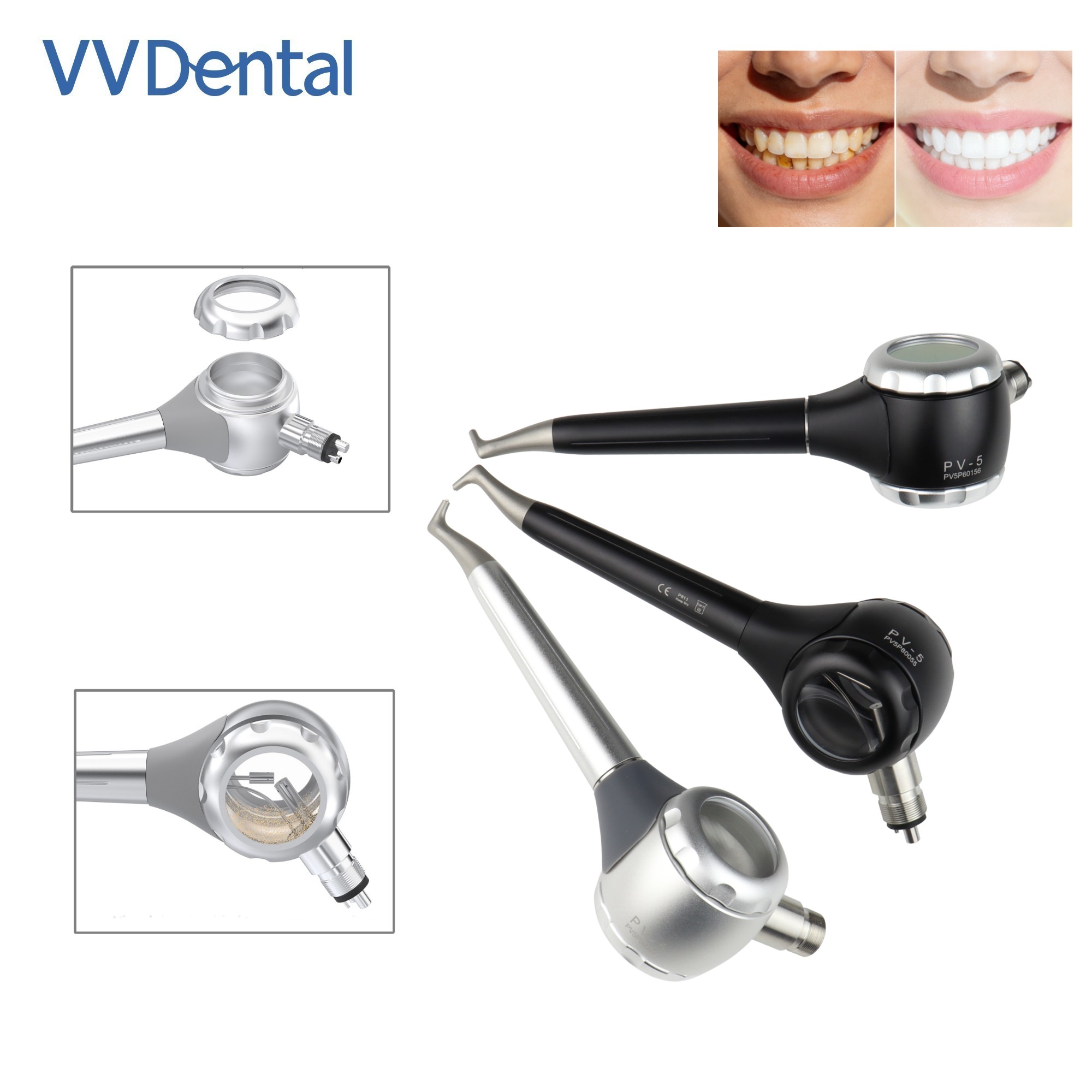 Pistola de Jateamento Dental V - Teeth Whitening Usa avaliação e preço