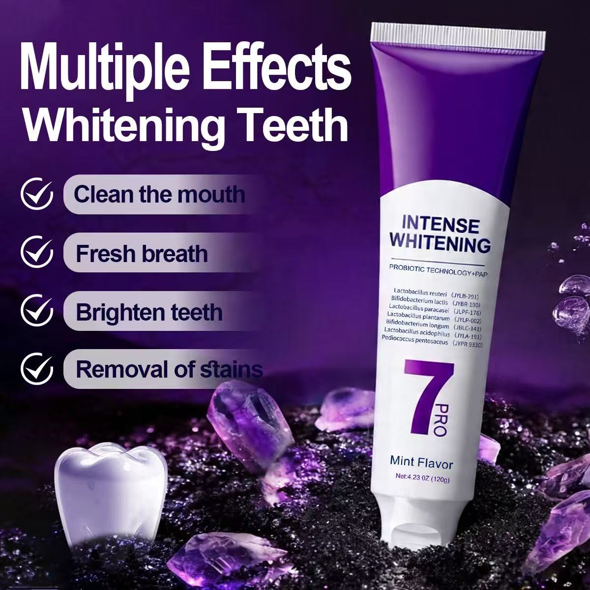 Pasta de Dente Probiótica 7-Pr - Remineralizing Toothpaste avaliação e preço
