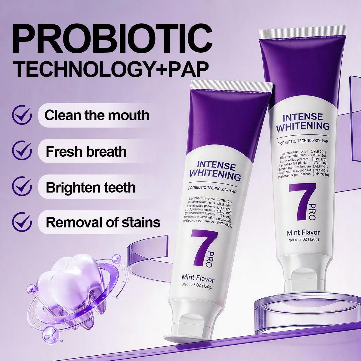 Pasta de Dente Probiótica 7-Pr - Remineralizing Toothpaste avaliação e preço