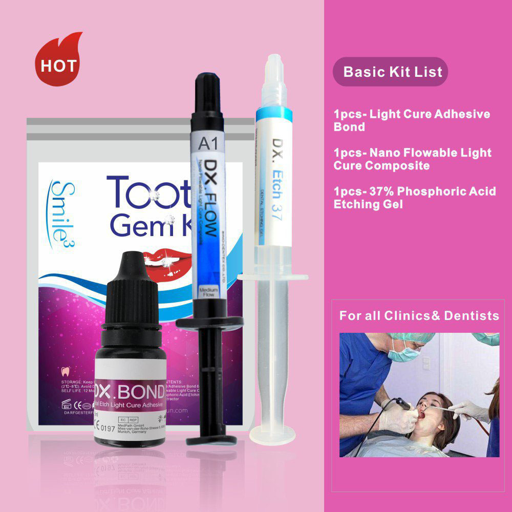 Kit Profissional DIY para Deco - Tooth Gem Kit avaliação e preço