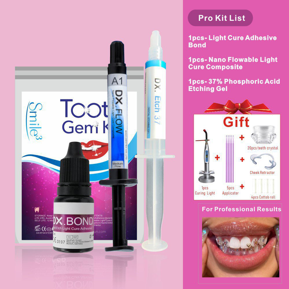 Kit Profissional DIY para Deco - Tooth Gem Kit avaliação e preço