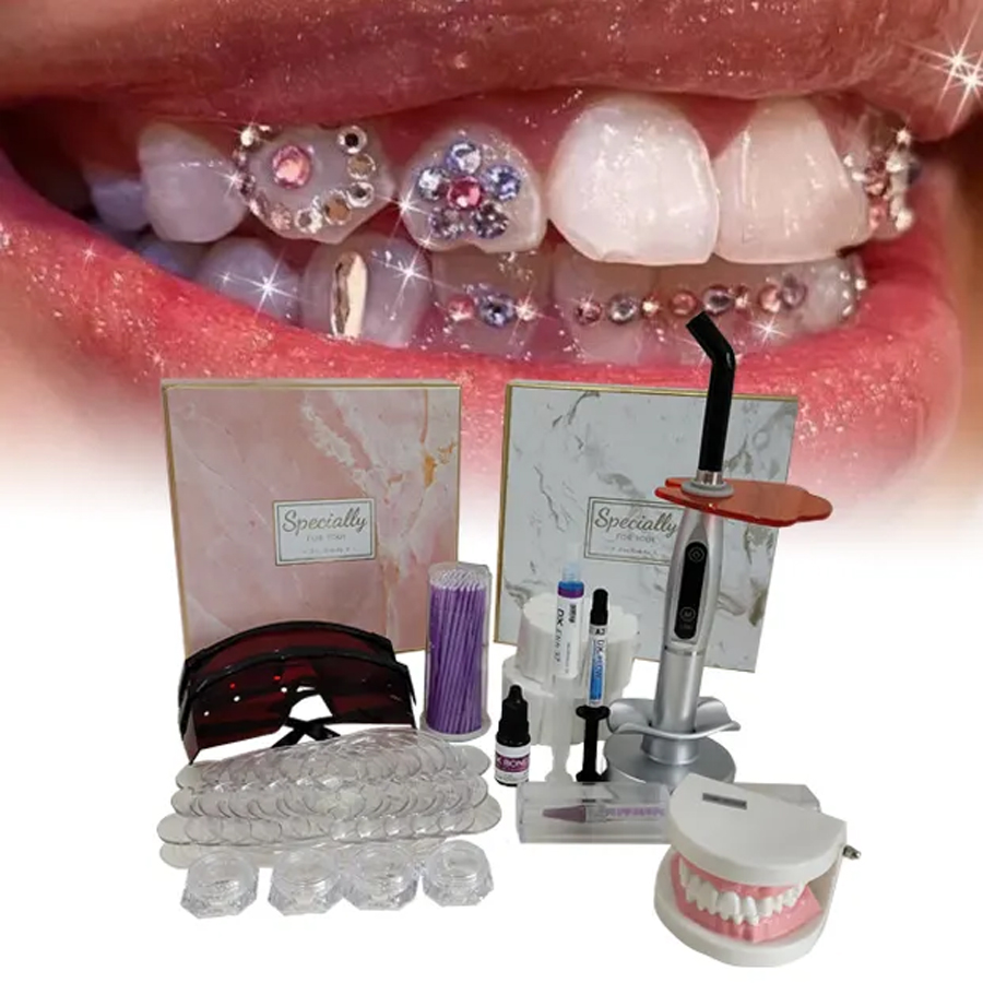 Kit Profissional de Gemas Dent - Tooth Gem Kit avaliação e preço