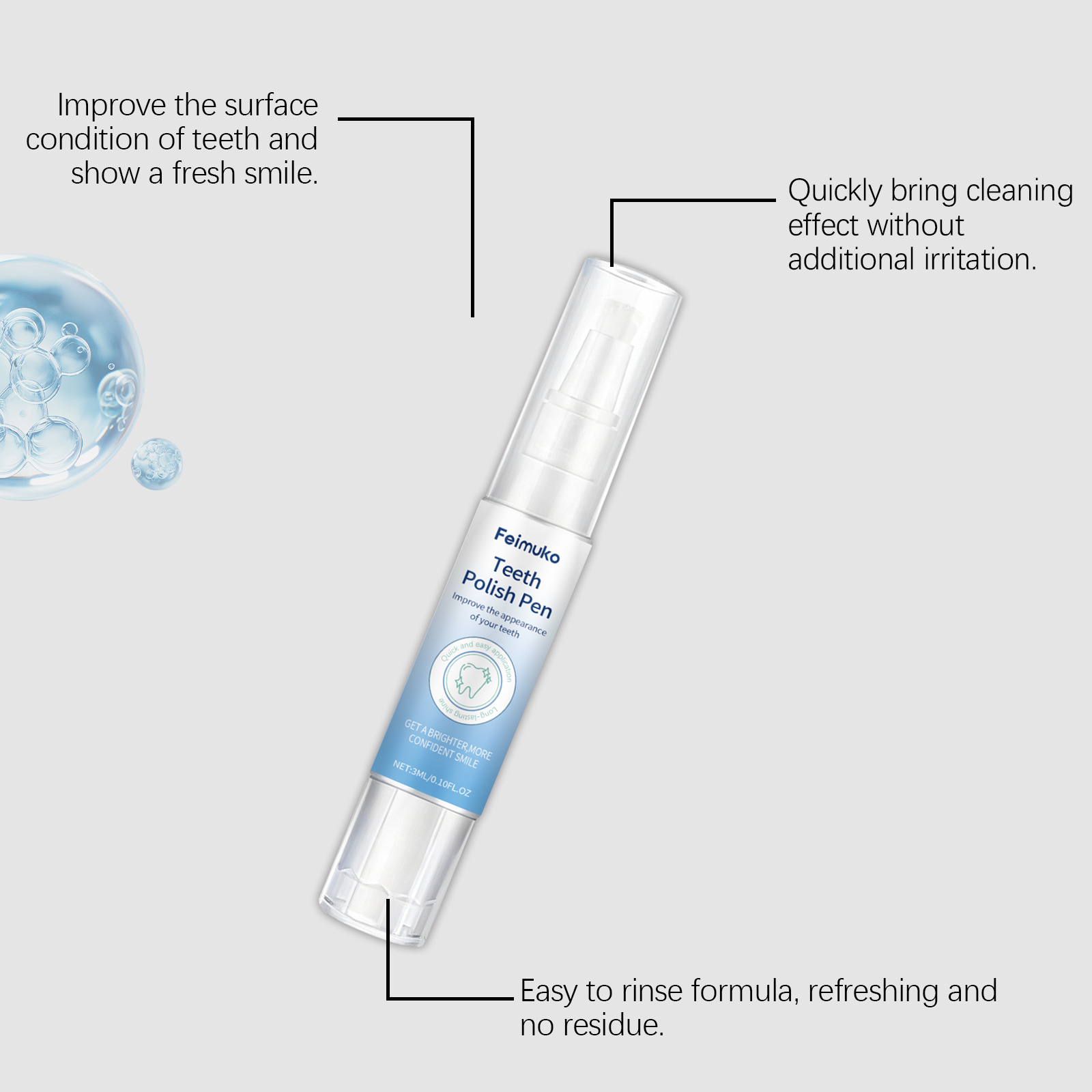 Pintura Clareadora de Dentes I - Teeth Whitening Gel Pen avaliação e preço