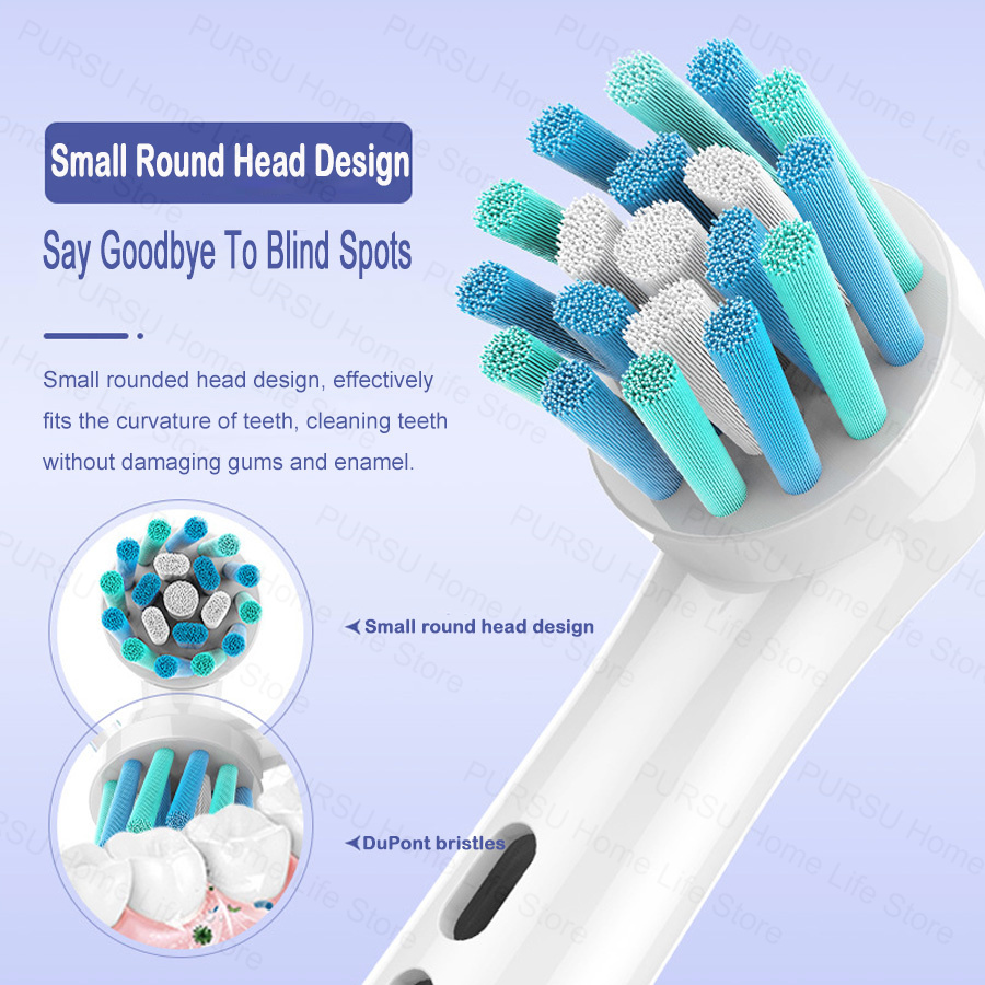 8/16 cabeças de escova de dent - Teeth Whitening Machine Professional avaliação e preço