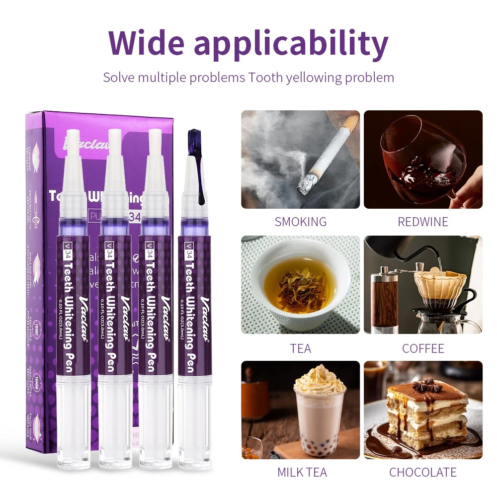 Caneta de Gel Clareadora de De - Teeth Whitening Remedies avaliação e preço