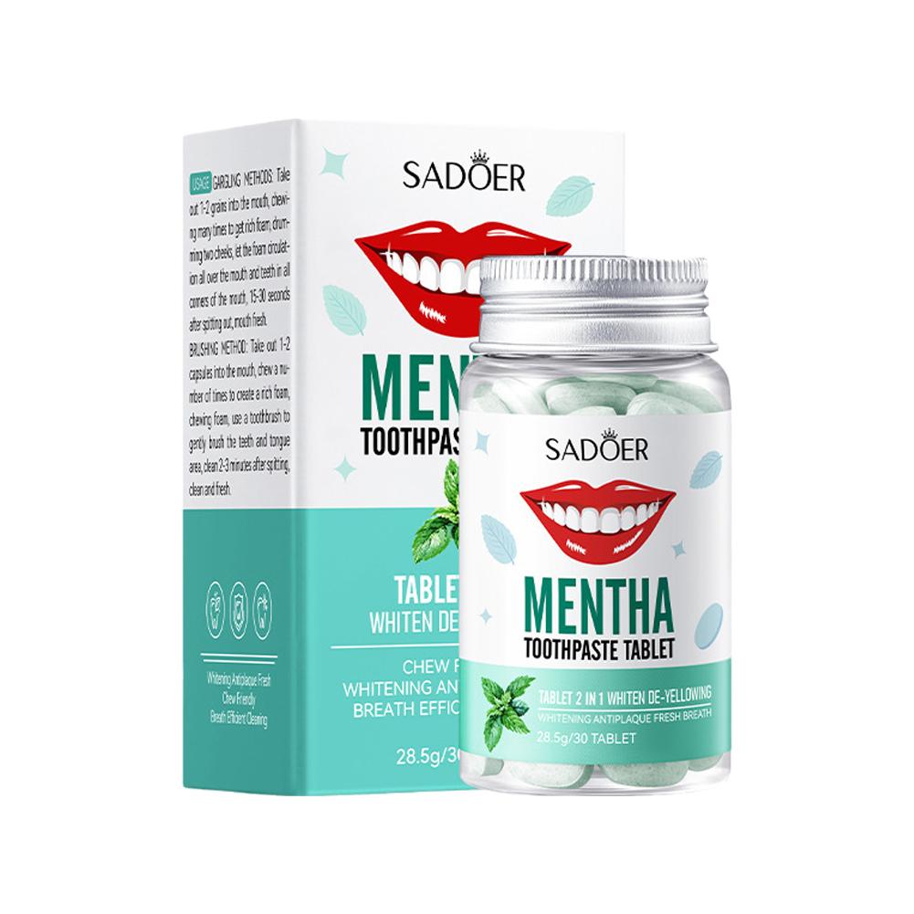 Comprimidos de pasta de dente  - Teeth Whitening Remedies avaliação e preço
