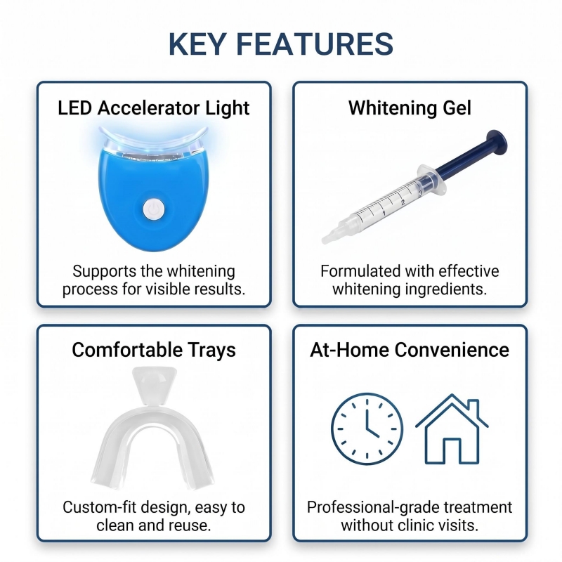 Kit portátil para clareamento  - Teeth Whitening For Trays avaliação e preço